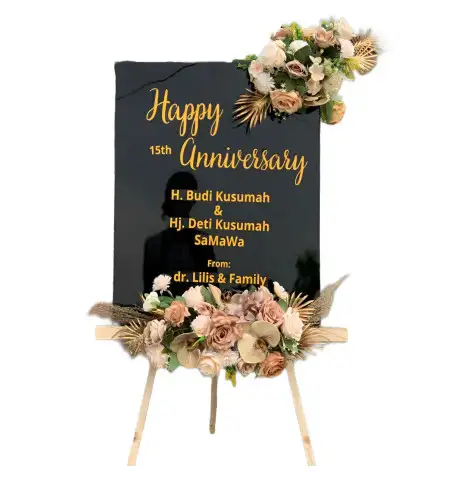 Papan Bunga Akrilik Pakem